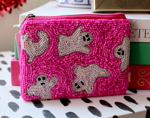 GHOULfriends Pink Coin Purse