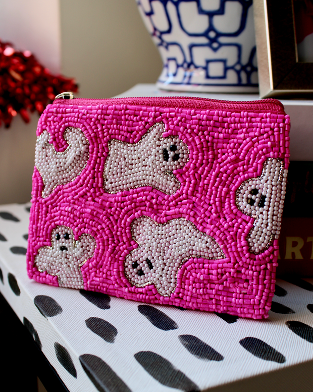 GHOULfriends Pink Coin Purse