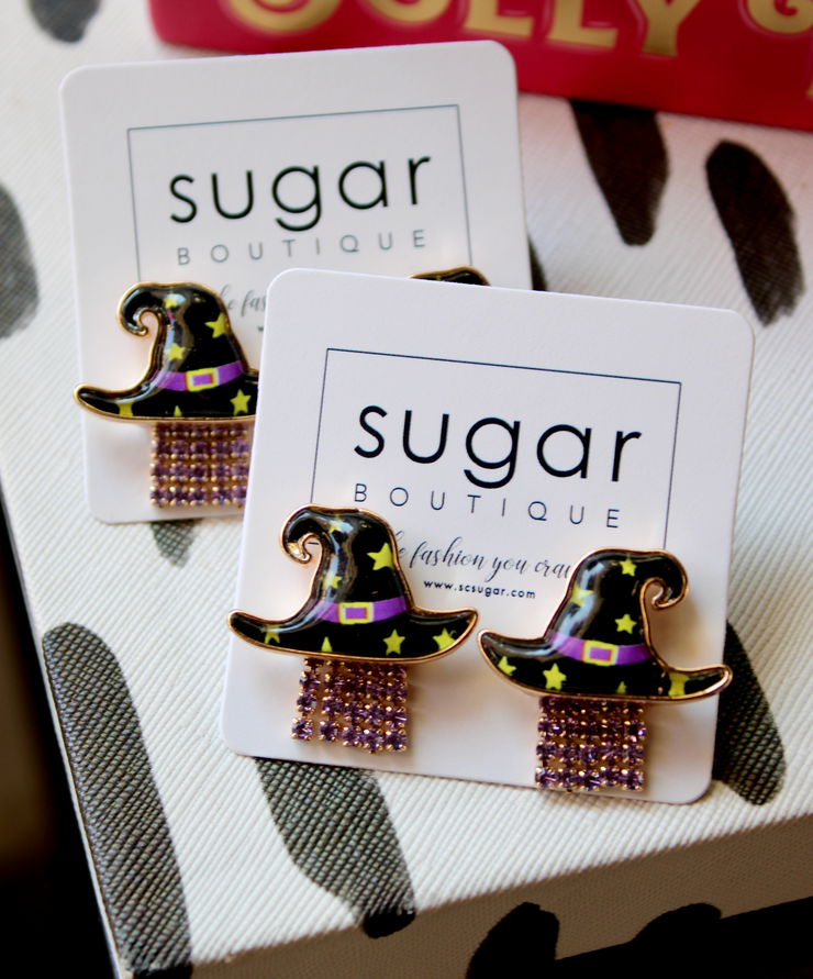 Sparkling Witch Studs