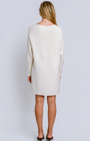 Asima Sweater Dress | Cream
