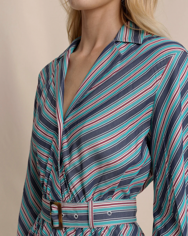 Clarissa Stripe Maxi Dress