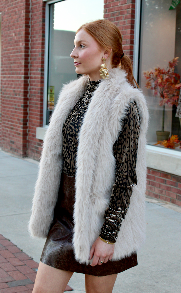 Ritz Faux Fur Vest