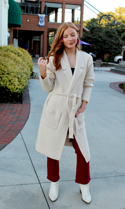 Aspen Soft Blend Belted Sweater Cardigan