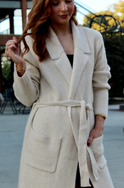 Aspen Soft Blend Belted Sweater Cardigan