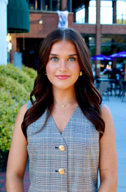 Upper East Side Plaid Dress