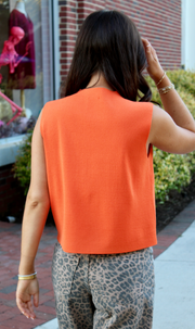 Betty Top | Orange Flame