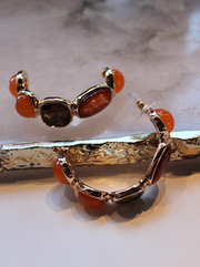 Autumnal Stones Hoop