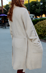 Aspen Soft Blend Belted Sweater Cardigan