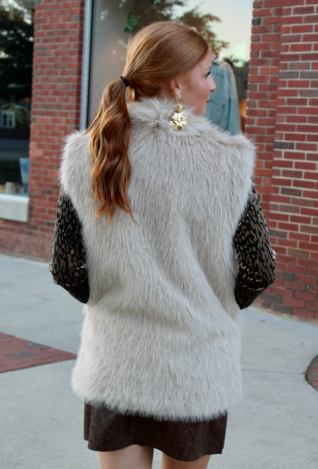 Ritz Faux Fur Vest