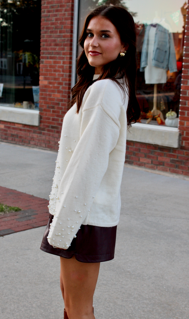Paris Pearl Sweater