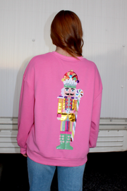 Pink Candyland Nutcracker Sweatshirt