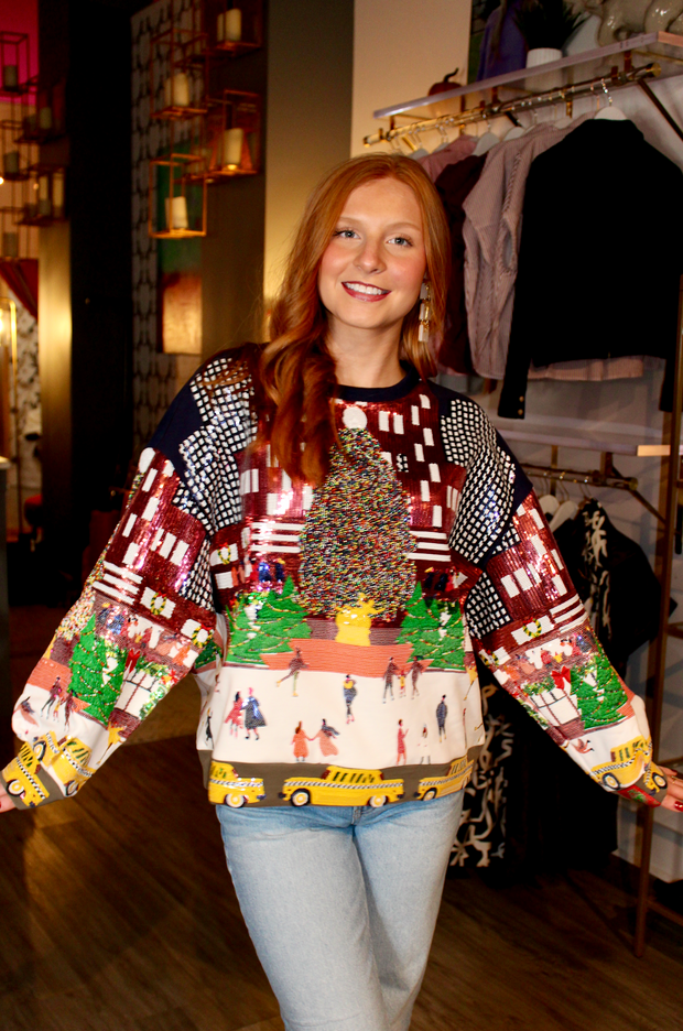 Rockefeller Center at Christmas Sweatshirt