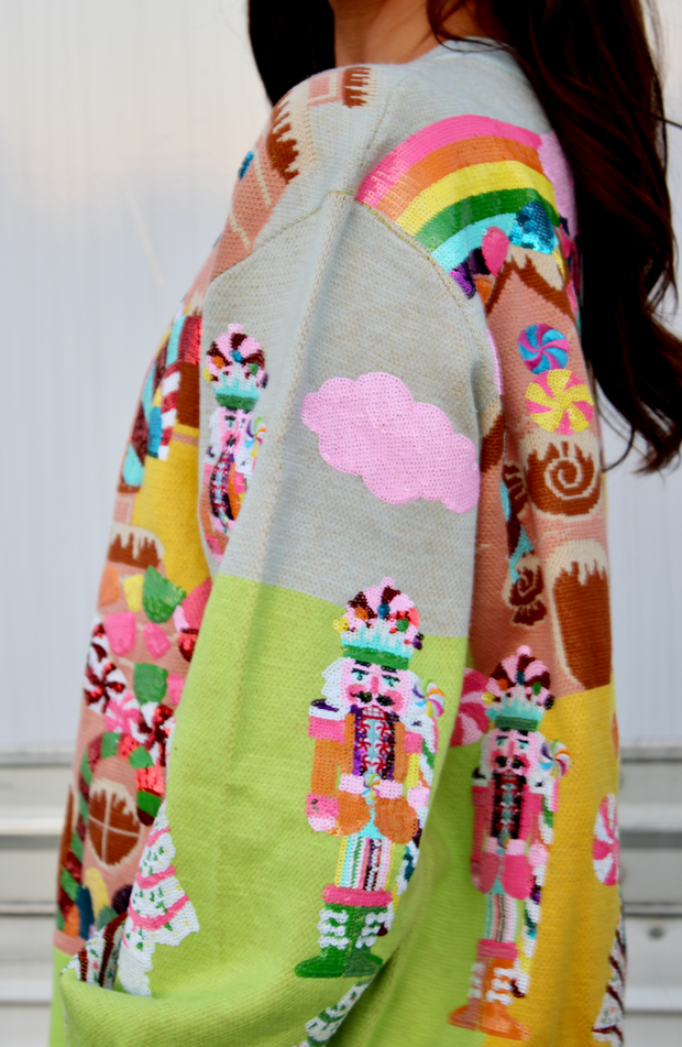 Christmas Candyland Knit Sweater