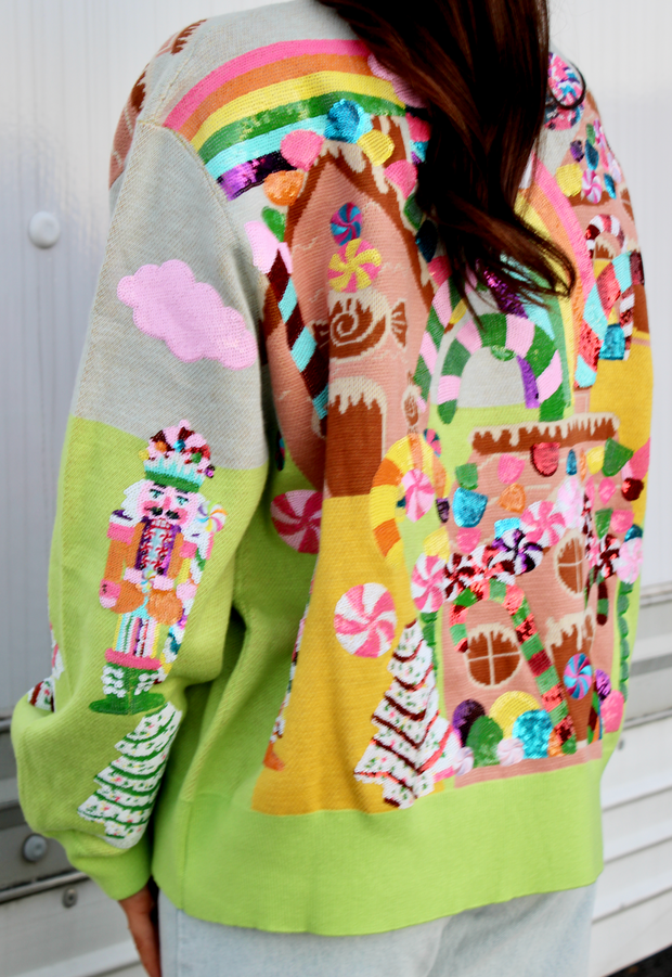 Christmas Candyland Knit Sweater