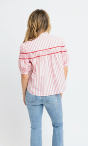 Pink Dreams Stripe Top