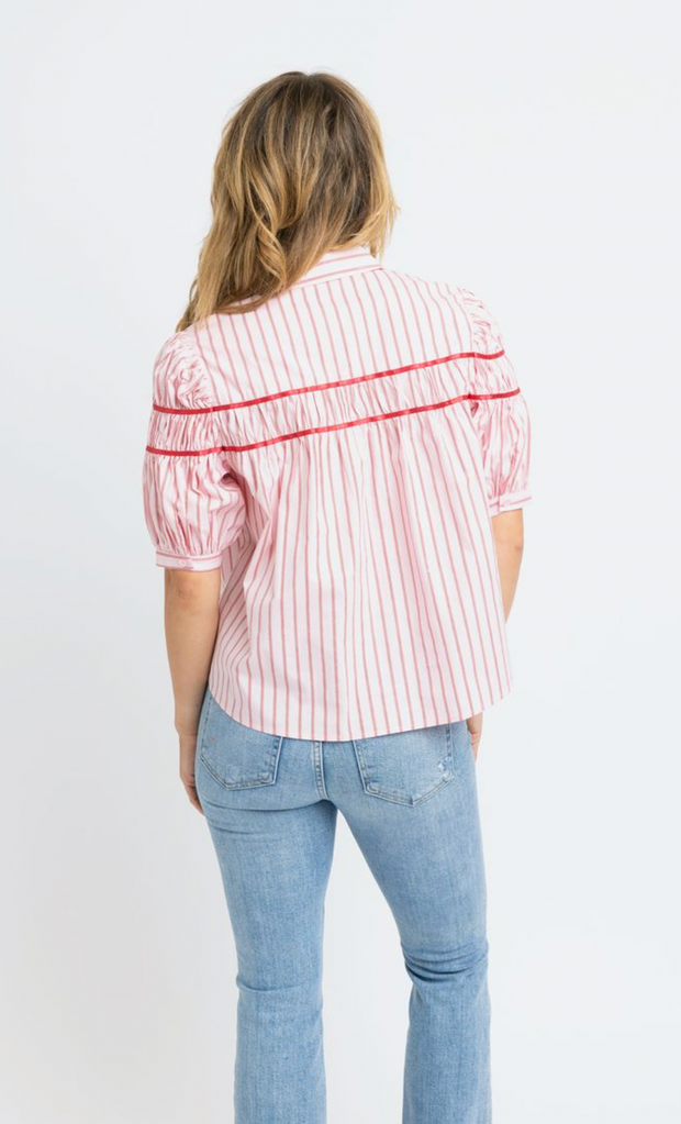 Pink Dreams Stripe Top