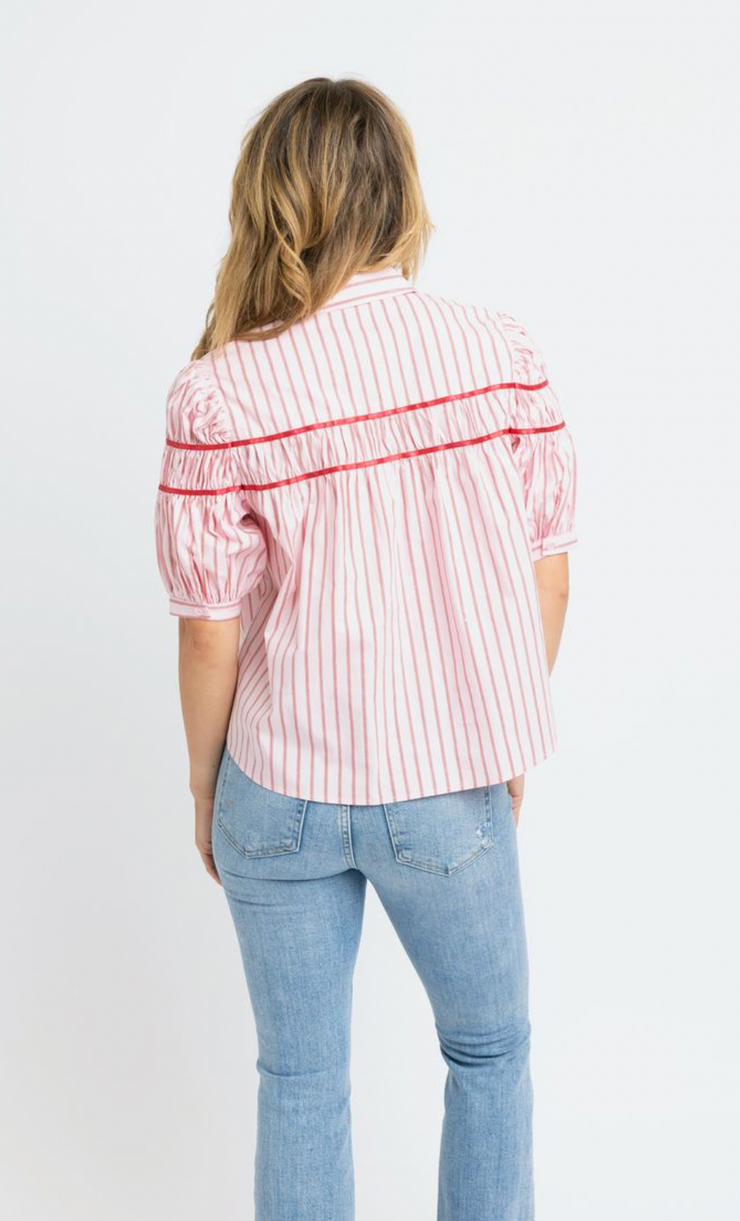 Pink Dreams Stripe Top