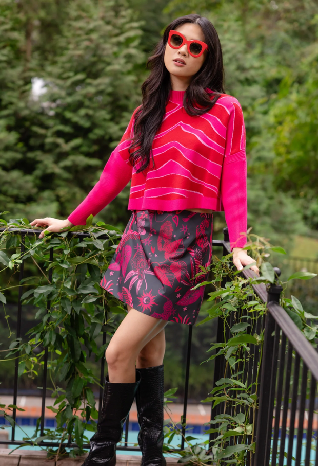 Leona Sweater | Ziggy Pink