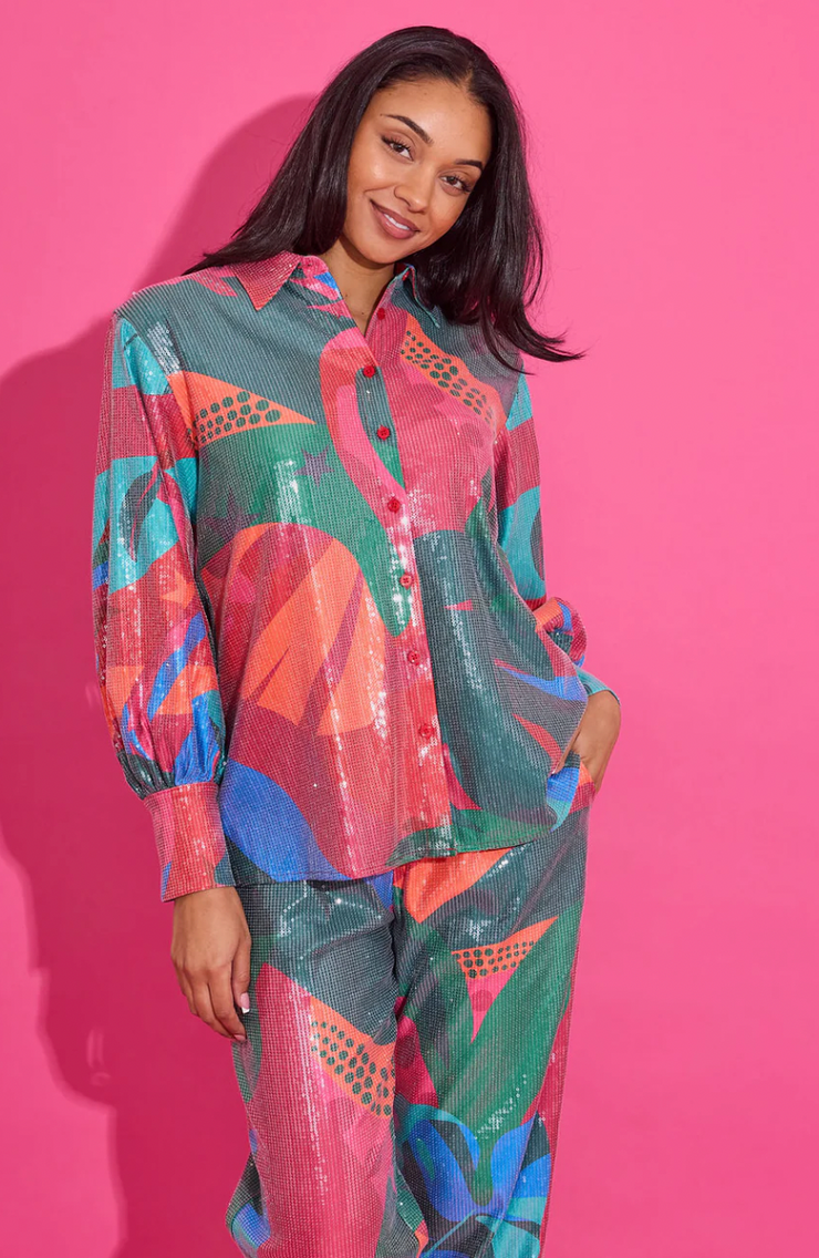 Sadie Top | Tropical Jingle