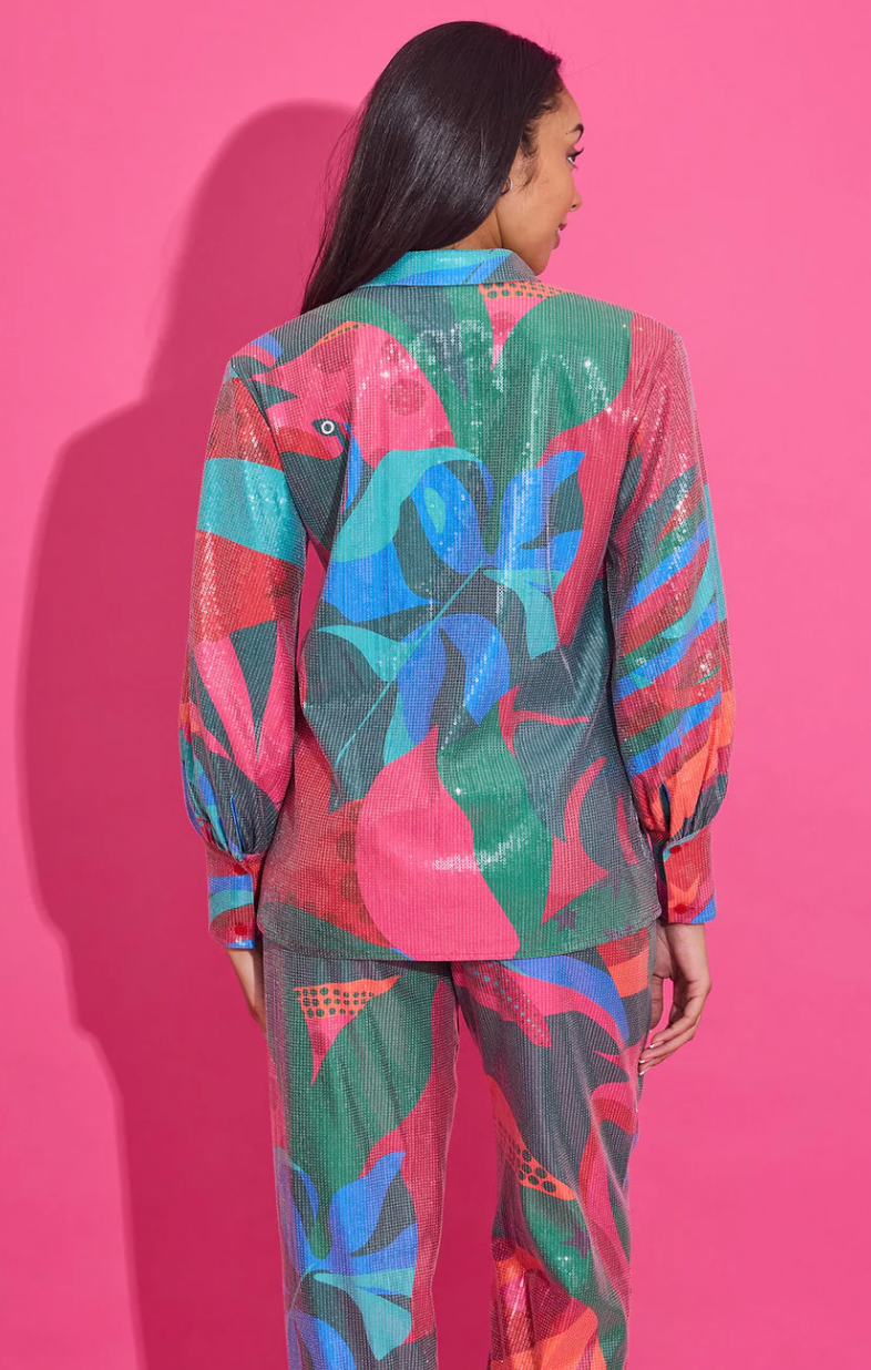 Sadie Top | Tropical Jingle - M