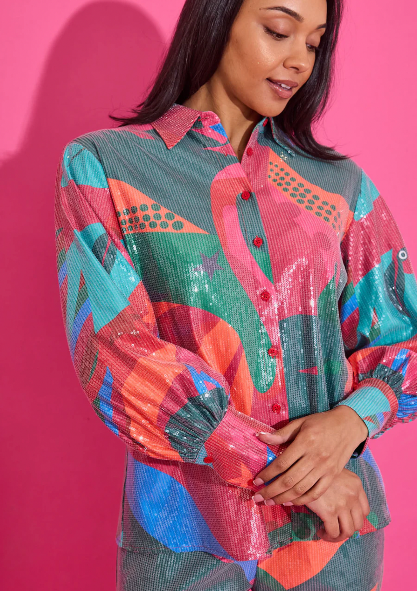 Sadie Top | Tropical Jingle - M