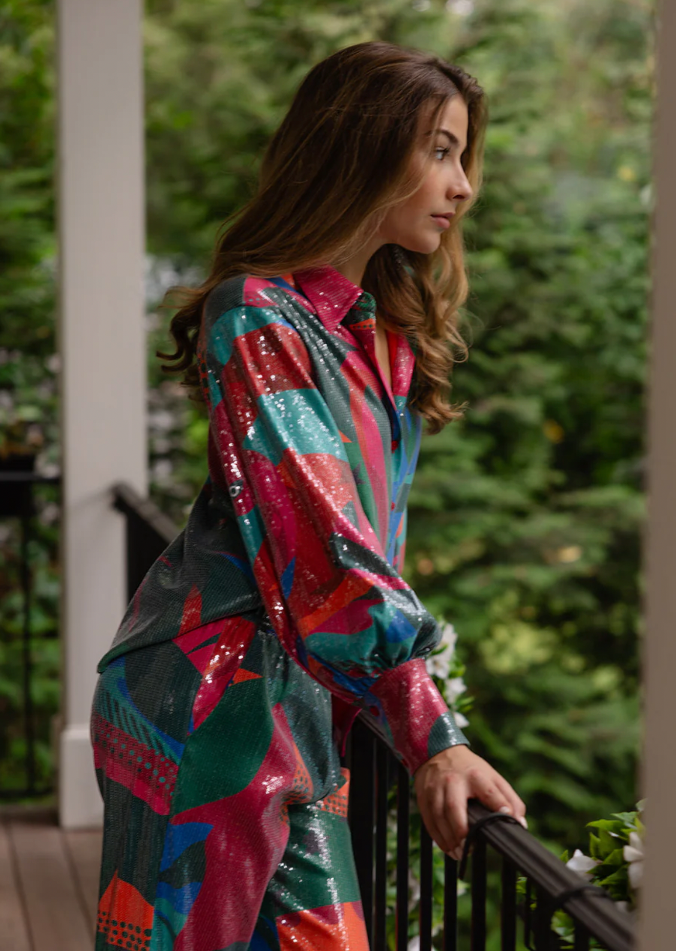 Sadie Top | Tropical Jingle - M