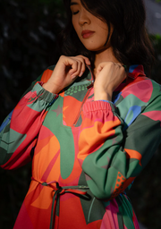 Logan Dress | Tropical Jingle