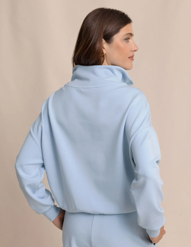 Danielle Luxe Lounge Pullover | Cerulean