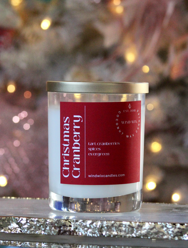 Christmas Cranberry Candle