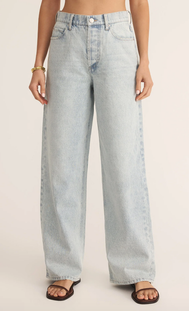 Lou Denim Pant | Faded Indigo