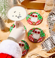 Swanky Santa Coasters (Set of 2)