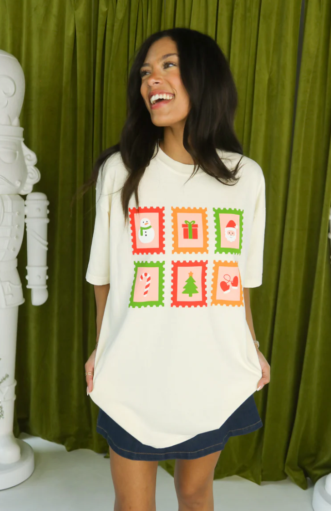 Christmas Stamps Tee