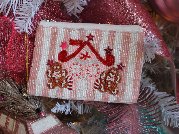 Gingerbread House Coin Purse
