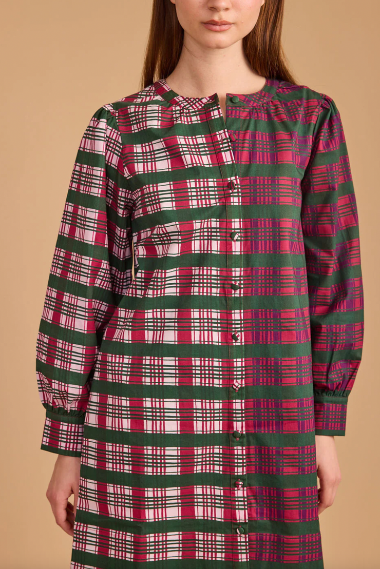 Leslie Dress | Party Plaid