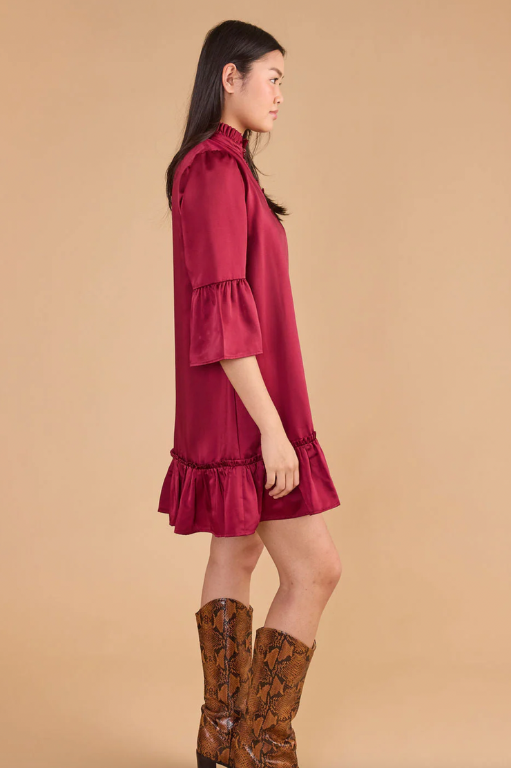 Chelsea Dress | Beet Red