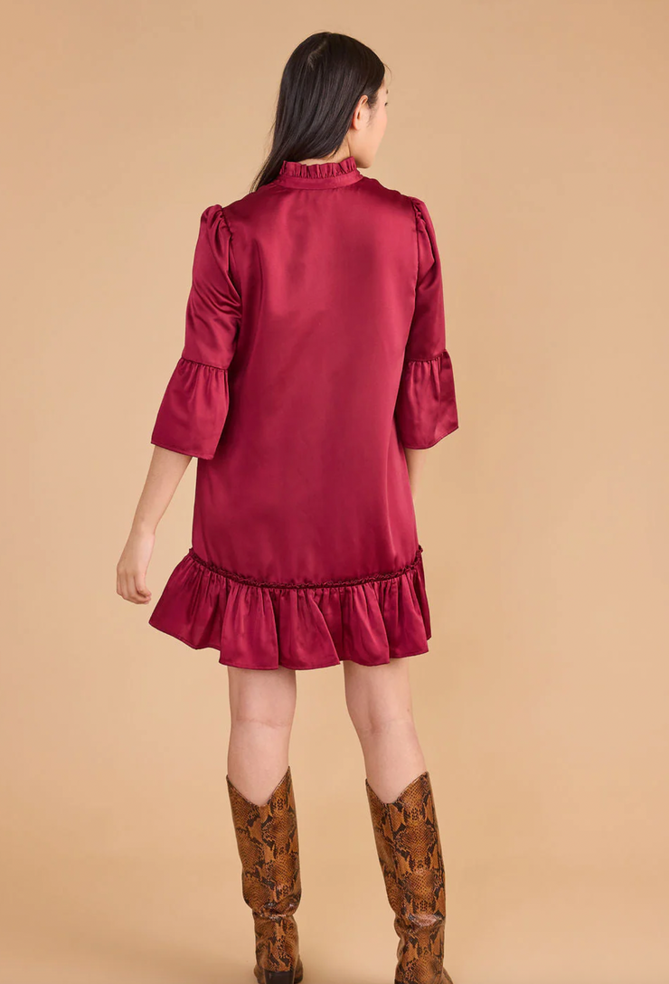 Chelsea Dress | Beet Red