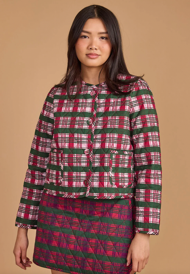 Hazel Jacket | Party Plaid
