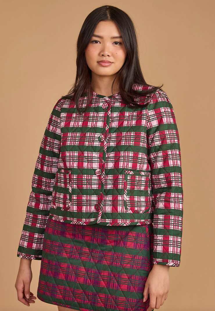 Hazel Jacket | Party Plaid