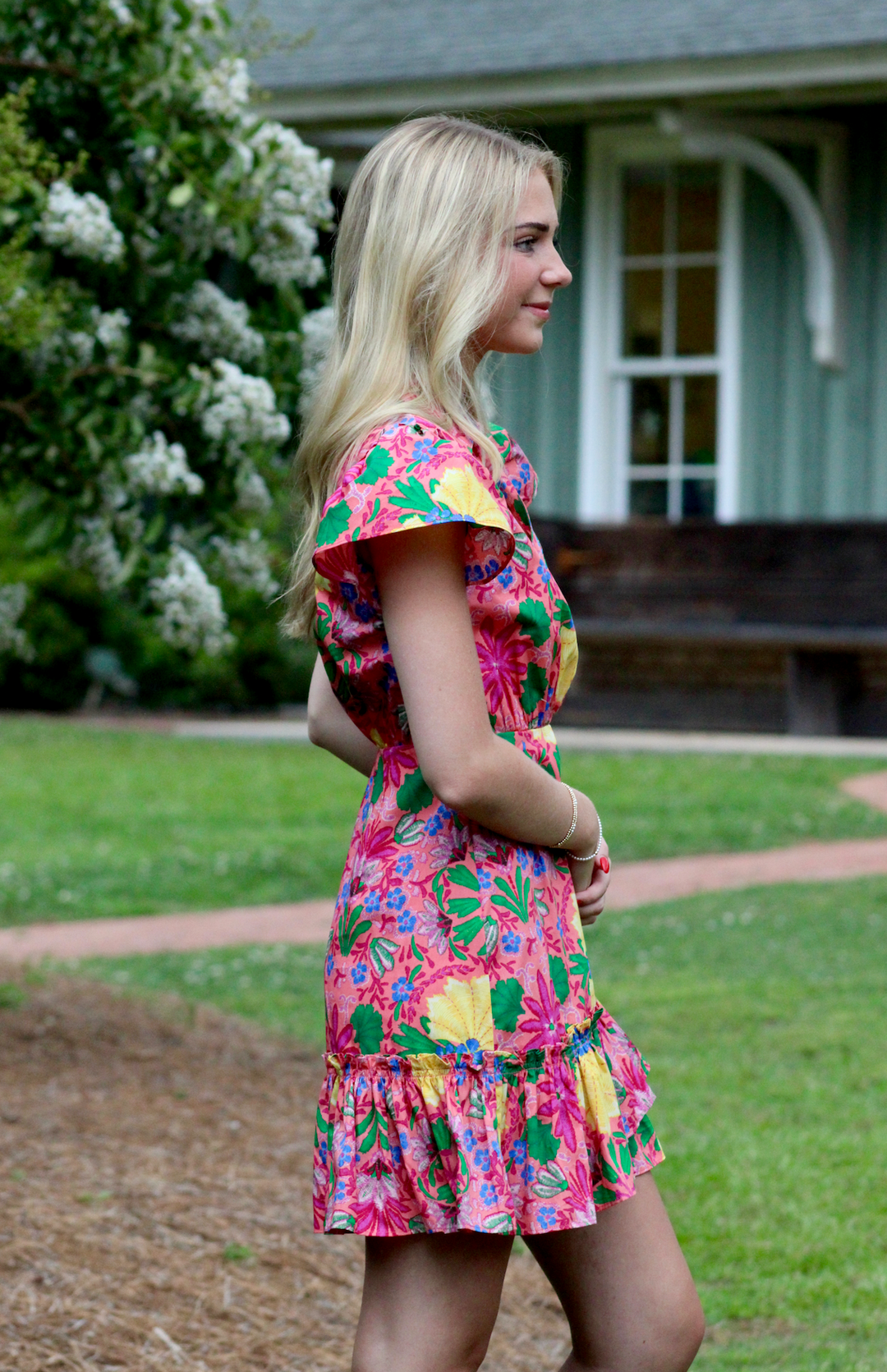 Azalea Ruffle Wrap Dress