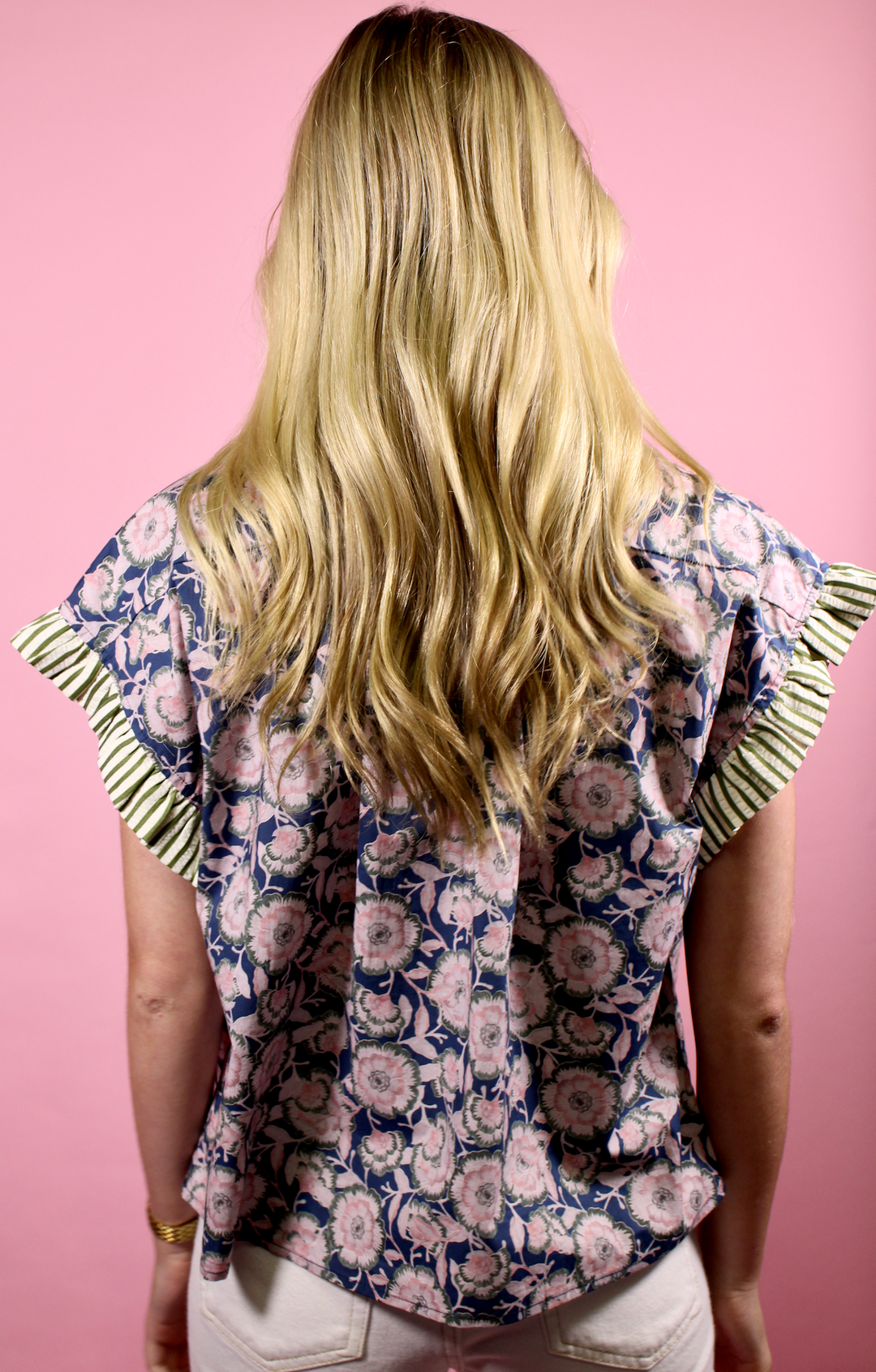 Saylor Contrast Blouse