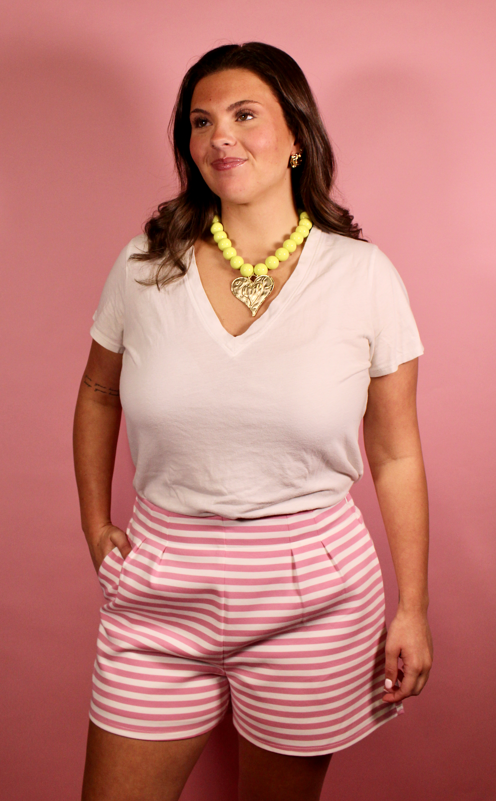 Sutton Stripe Shorts