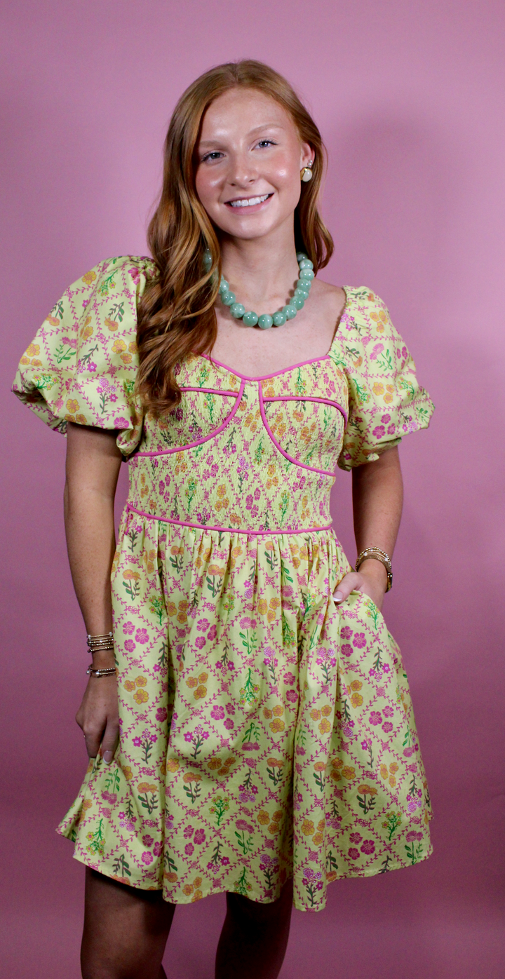 Carolina Floral Dress