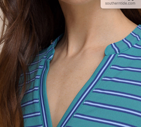 Alicia Stripe Dress | Spruce Shade