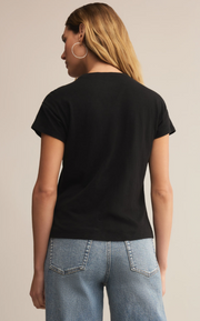 Modern Slub Tee | Black