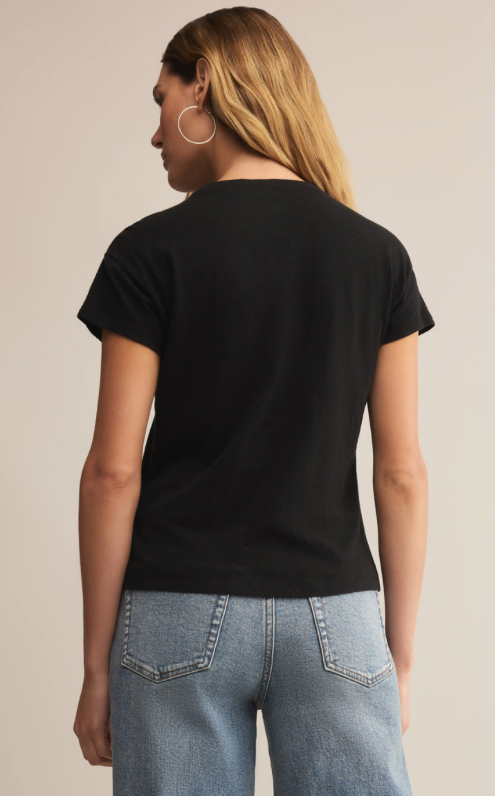 Modern Slub Tee | Black