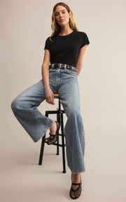 Modern Slub Tee | Black