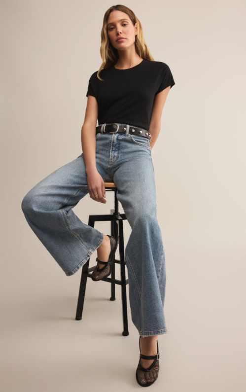 Modern Slub Tee | Black