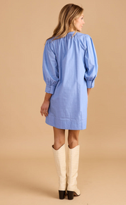 Paloma Dress | Smoke Blue