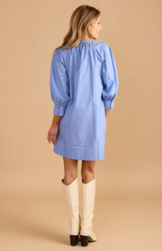 Paloma Dress | Smoke Blue