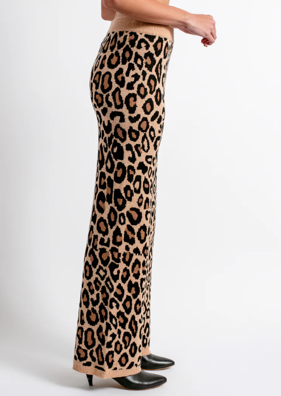 Leopard Sweater Pant